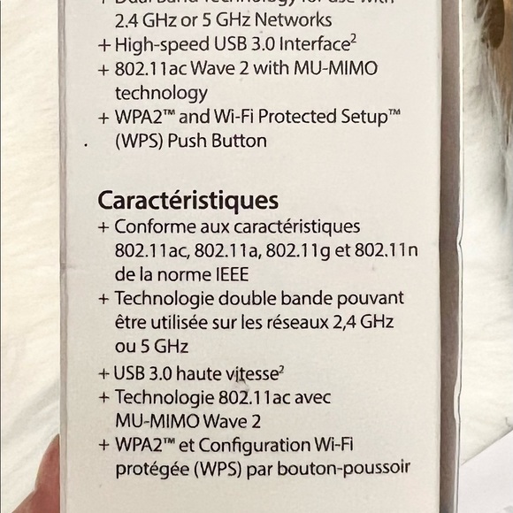 Wireless AC1200 Dual Band USB Adapter D-Link - Picture 3 of 6